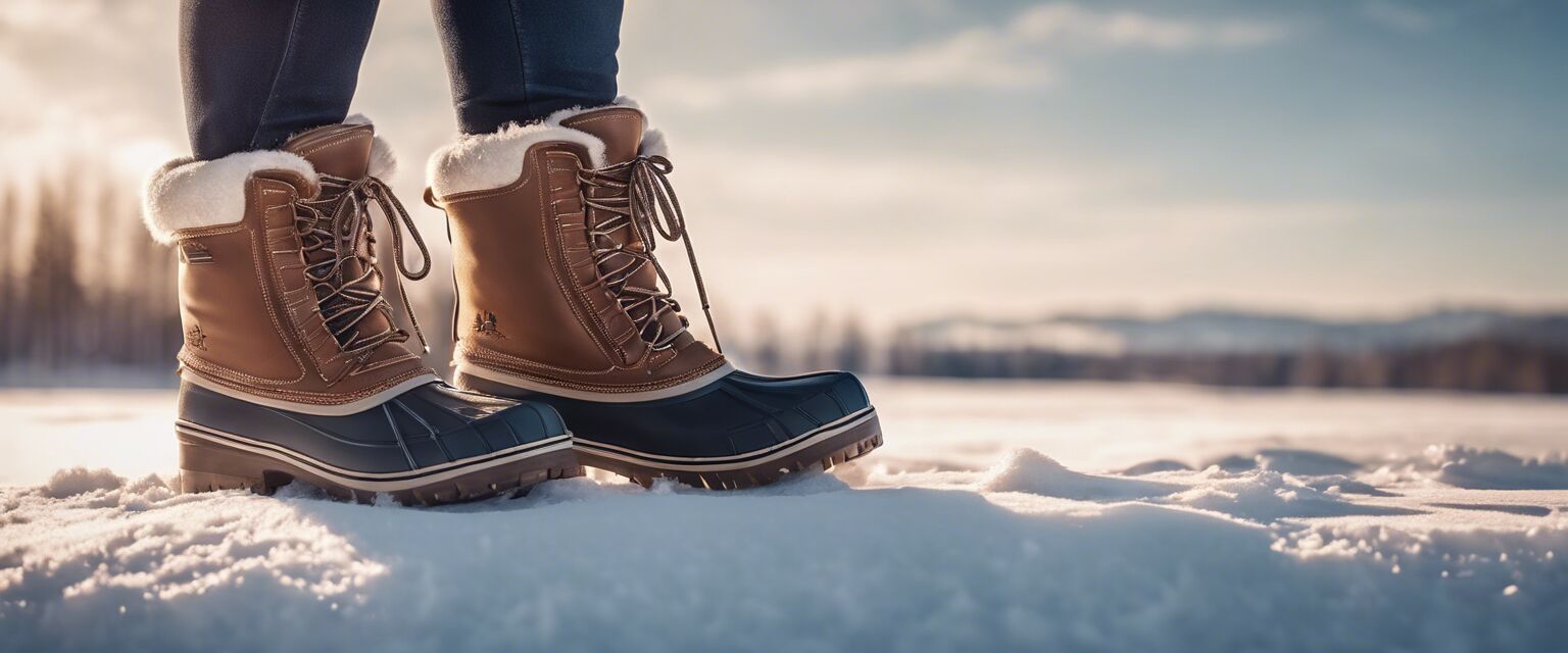 Stylish winter boots