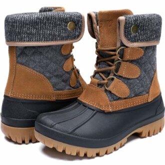 STQ Women's Winter Duck Boots